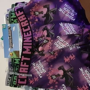Nwt minecraft boys boxers